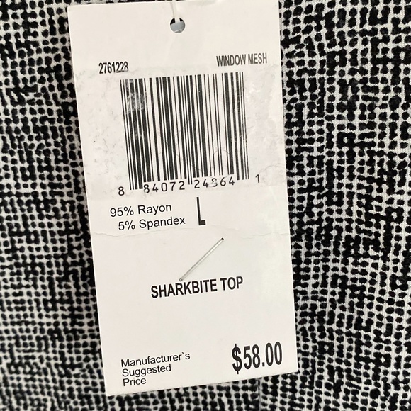 Chelsea & Theodore‎ Sharkbite Top Sz. L NWT - Picture 9 of 11